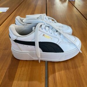 Girls Puma Platform Sneakers (Karmen) Size 11
